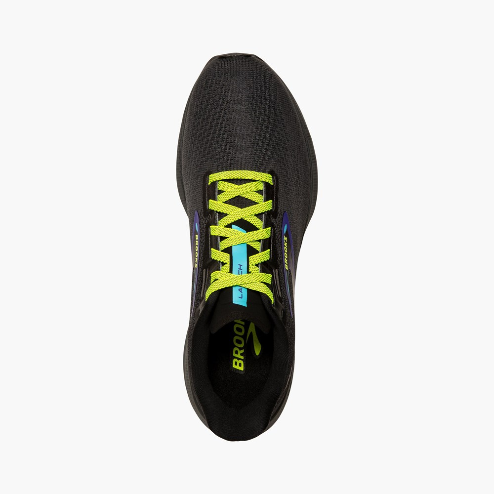 Chaussures Running Route Brooks Launch 10 Blanche Noir Homme | TXT-4556220